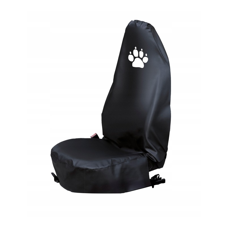 CarPassion pokrowiec ochronny na fotel z ekoskóry do przewozu zwierząt „Łapa”