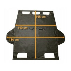 CarPassion pokrowiec ochronny do przewozu psa HUSKY