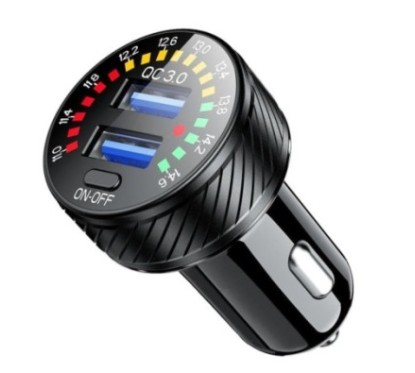 Ładowarka samochodowa 2 x USB QC 3.0 - eXtremestyle® - 36 W - CC36UU-V