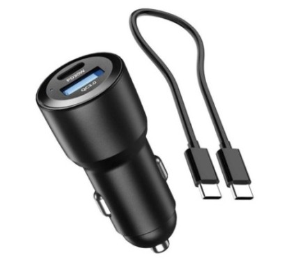 Ładowarka samochodowa USB Typ C + USB - eXtremestyle® - 60 W - CC60CU