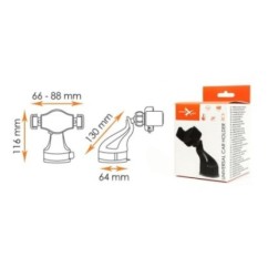 Uchwyt samochodowy na telefon - do szyby - eXtreme® - typ:E-żel