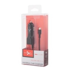 Ładowarka samochodowa micro USB + USB - eXtreme® - 2.1A - NCC21MU