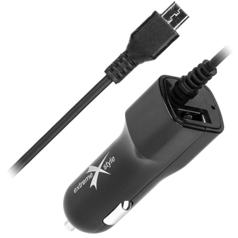 Ładowarka samochodowa micro USB + USB - eXtreme® - 3.1A - CC31MU