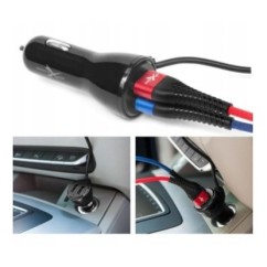 Ładowarka samochodowa micro USB + 2 x USB - eXtreme® Ampere - 4A - ACCM2U4B