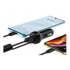 Ładowarka samochodowa micro USB + USB - eXtreme® Ampere - 3.1A - ACCMU31B