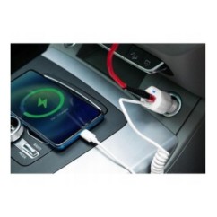 Ładowarka samochodowa micro USB + USB - eXtreme® Ampere - 3.1A - ACCMU31W