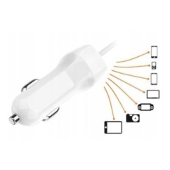 Ładowarka samochodowa micro USB + USB - eXtreme® Ampere - 3.1A - ACCMU31W