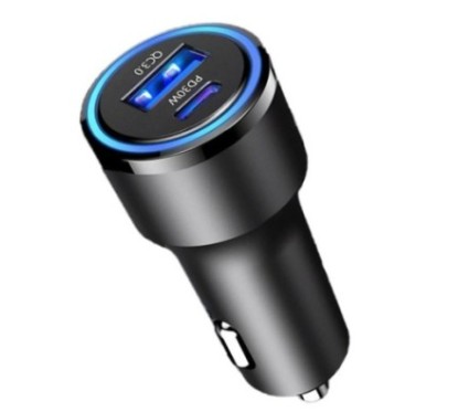 Ładowarka samochodowa USB Typ-C + USB - eXtremestyle® - 48 W - CC48CU