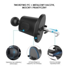 Uchwyt samochodowy PREMIUM - do kratki - eXtreme® - typ:O-12