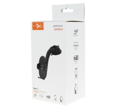 Uchwyt samochodowy PREMIUM - do szyby - eXtreme® - typ:T-żel