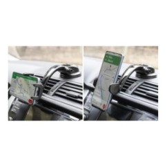 Uchwyt samochodowy PREMIUM - do szyby - eXtreme® - typ:T-żel