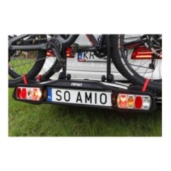 Bagażnik rowerowy samochodowy na hak - 2 rowery TBC-01/2