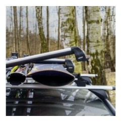Bagażnik dachowy na narty snowboard 760 mm SSR-01L