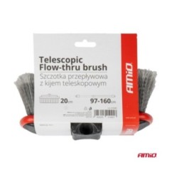 Szczotka teleskopowa przepływowa do mycia samochodu auta 97-160cm