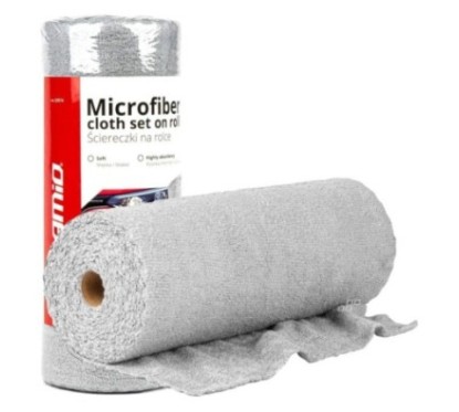 Ściereczki z mikrofibry ręczniki na rolce 30x30 cm 50 szt. 120g