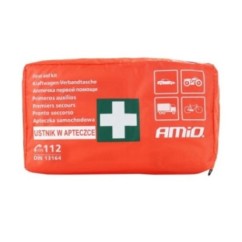 Apteczka samochodowa pierwszej pomocy z ustnikiem DIN 13164