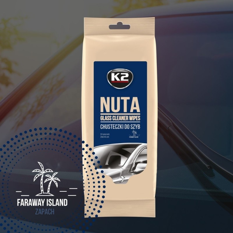 K2 NUTA GLASS WIPES
