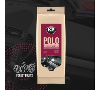 K2 POLO SHINE WIPES