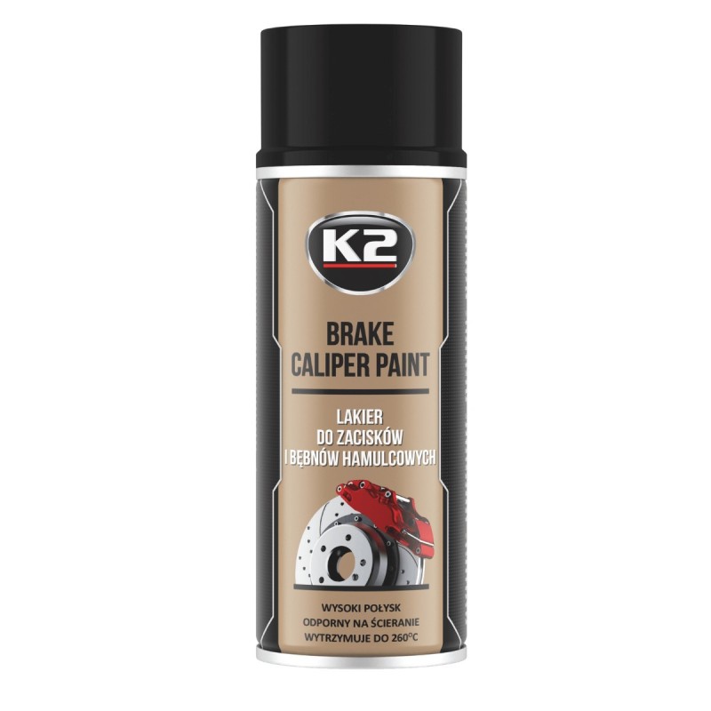 K2 BRAKE CALIPER SPRAY - CZARNY