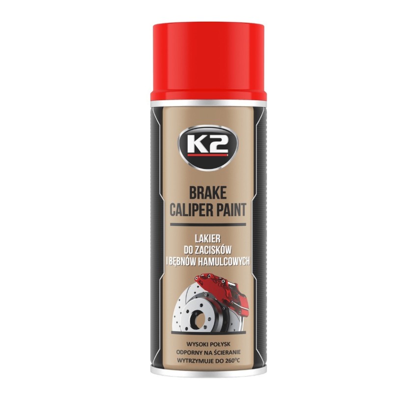 K2 BRAKE CALIPER SPRAY - CZERWONY