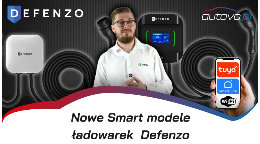 Defenzo AC11 i AC22 Smart – Inteligentna Ładowarka do Samochodu | autovo.pl