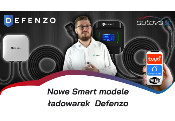 Defenzo AC11 i AC22 Smart – Inteligentna Ładowarka do Samochodu | autovo.pl